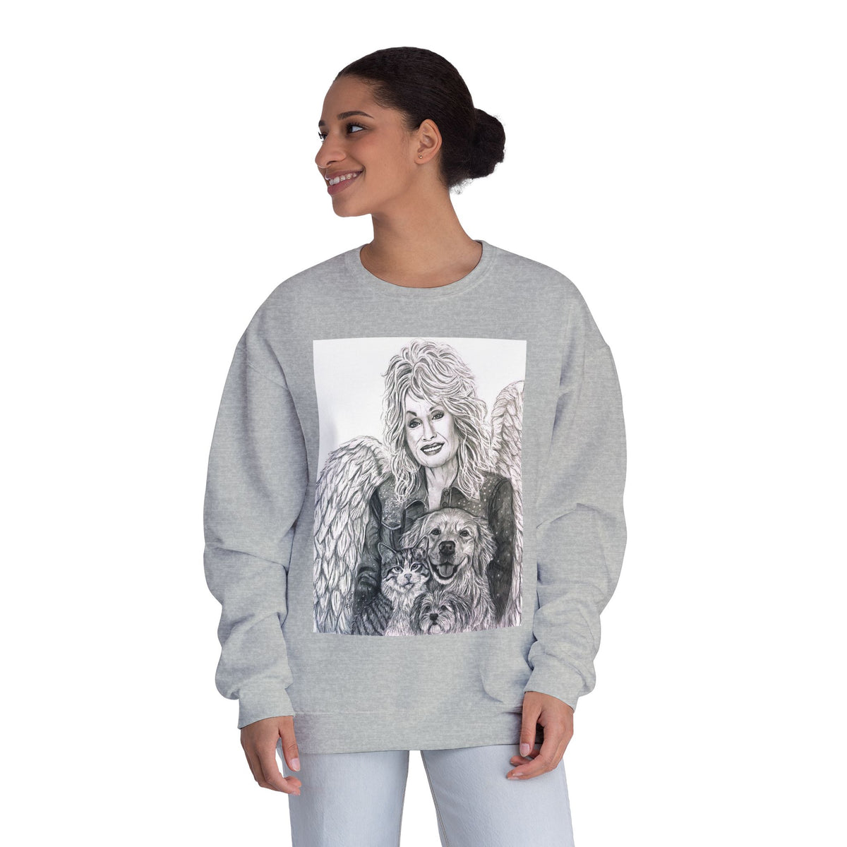 Dolly PartonUnisex NuBlend® Crewneck Sweatshirt