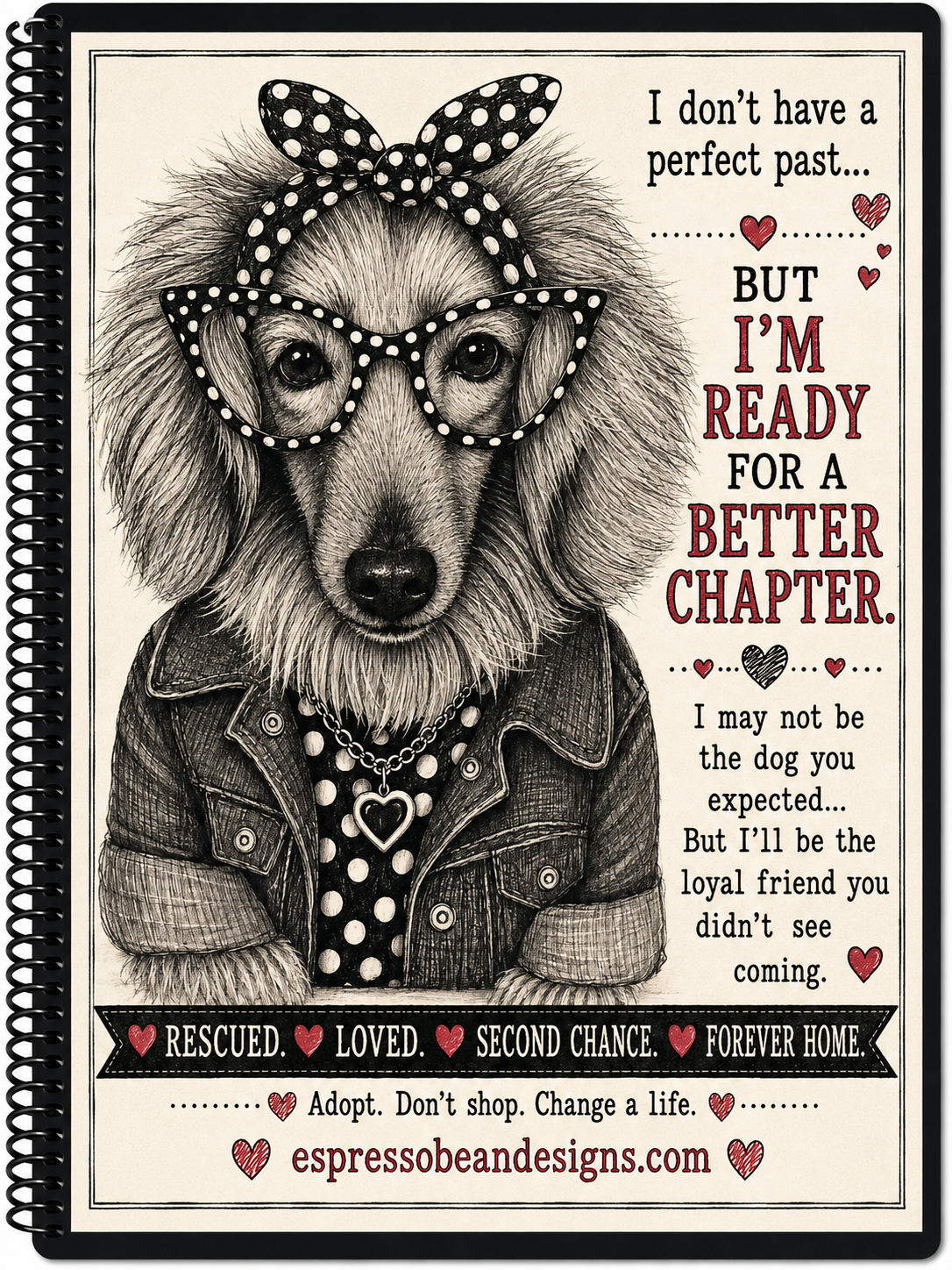 Raina – 5” x 7” Spiral Notebook