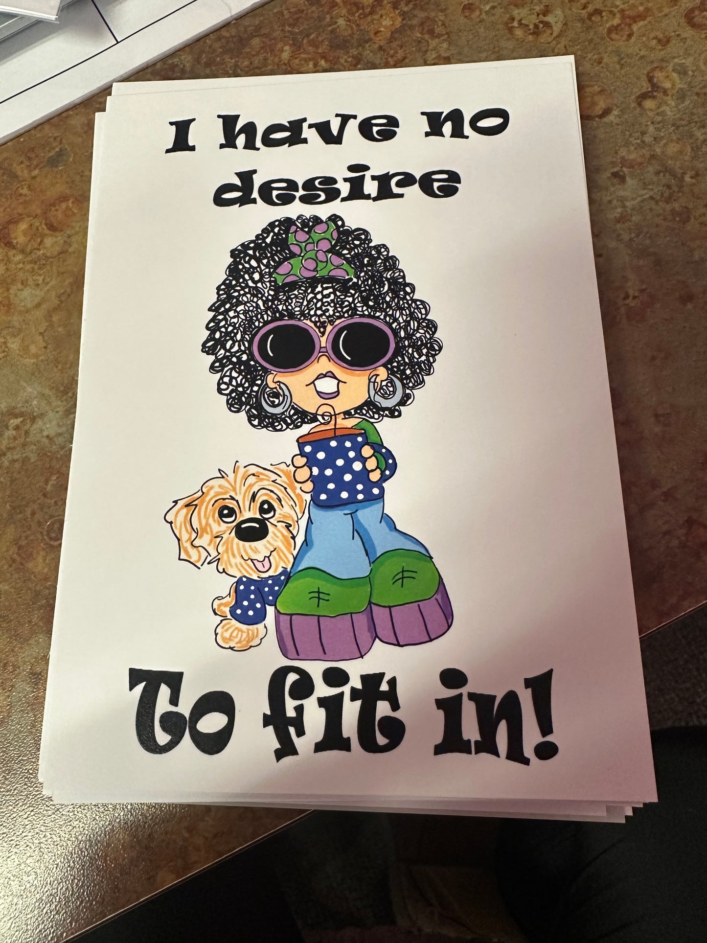 I Have No Desire To Fit In