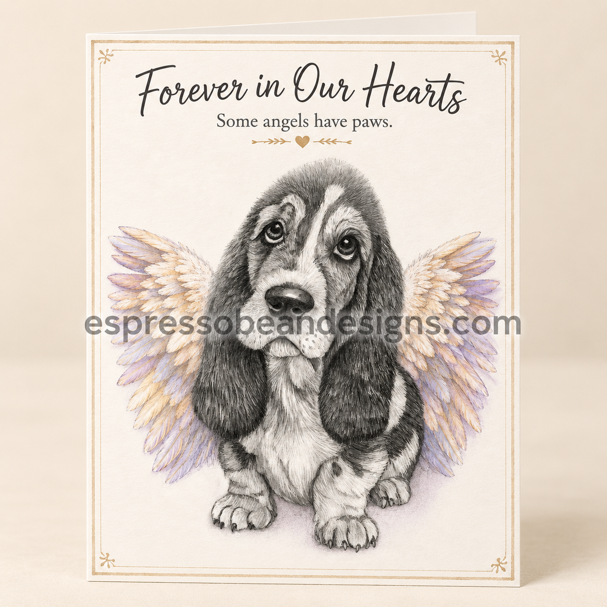 Forever in Our Hearts — Pet Sympathy Card