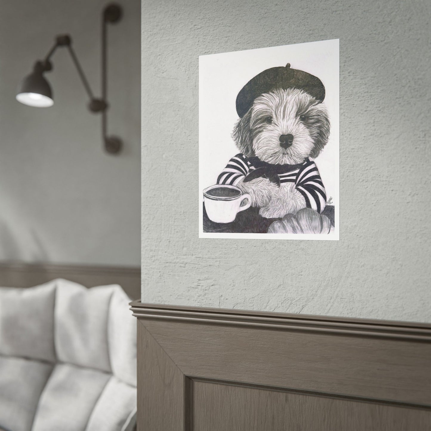 Pier — Rolled Art Print