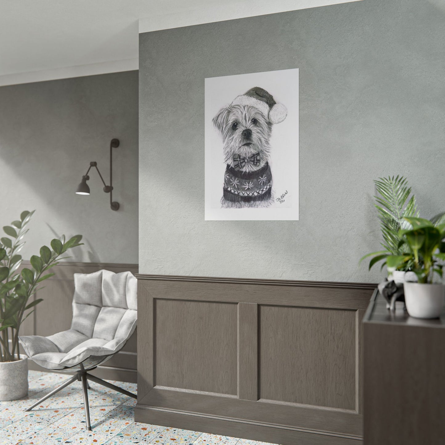 Bixby ready for Christmas poster
