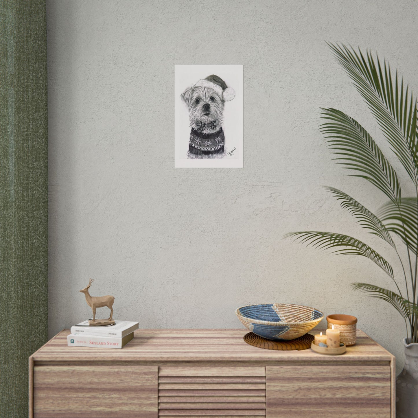 Bixby ready for Christmas poster