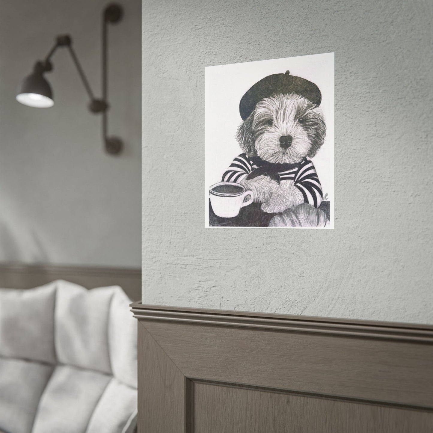 Pier — Rolled Art Print