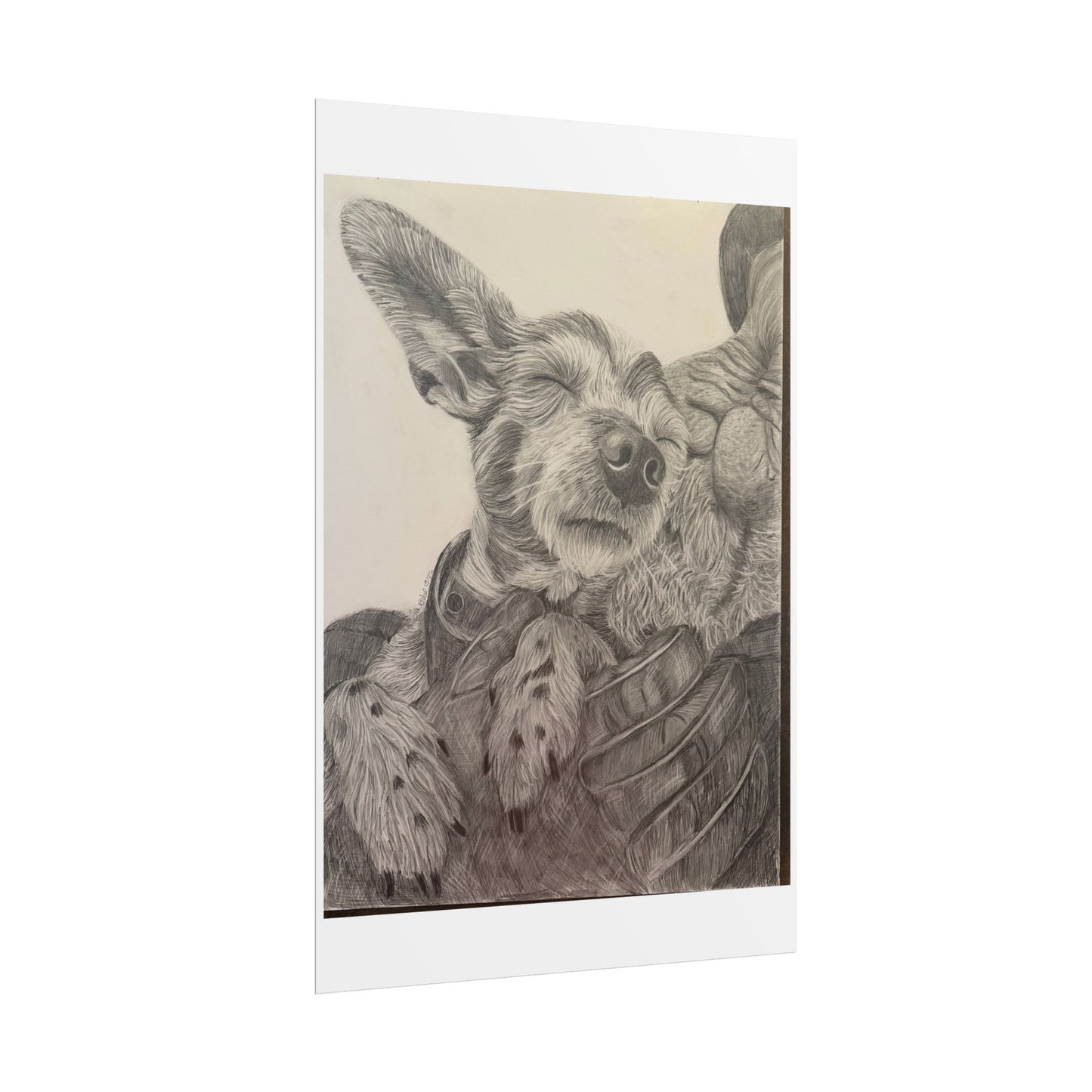 Rolled Poster — love needs no address Wall Art Print