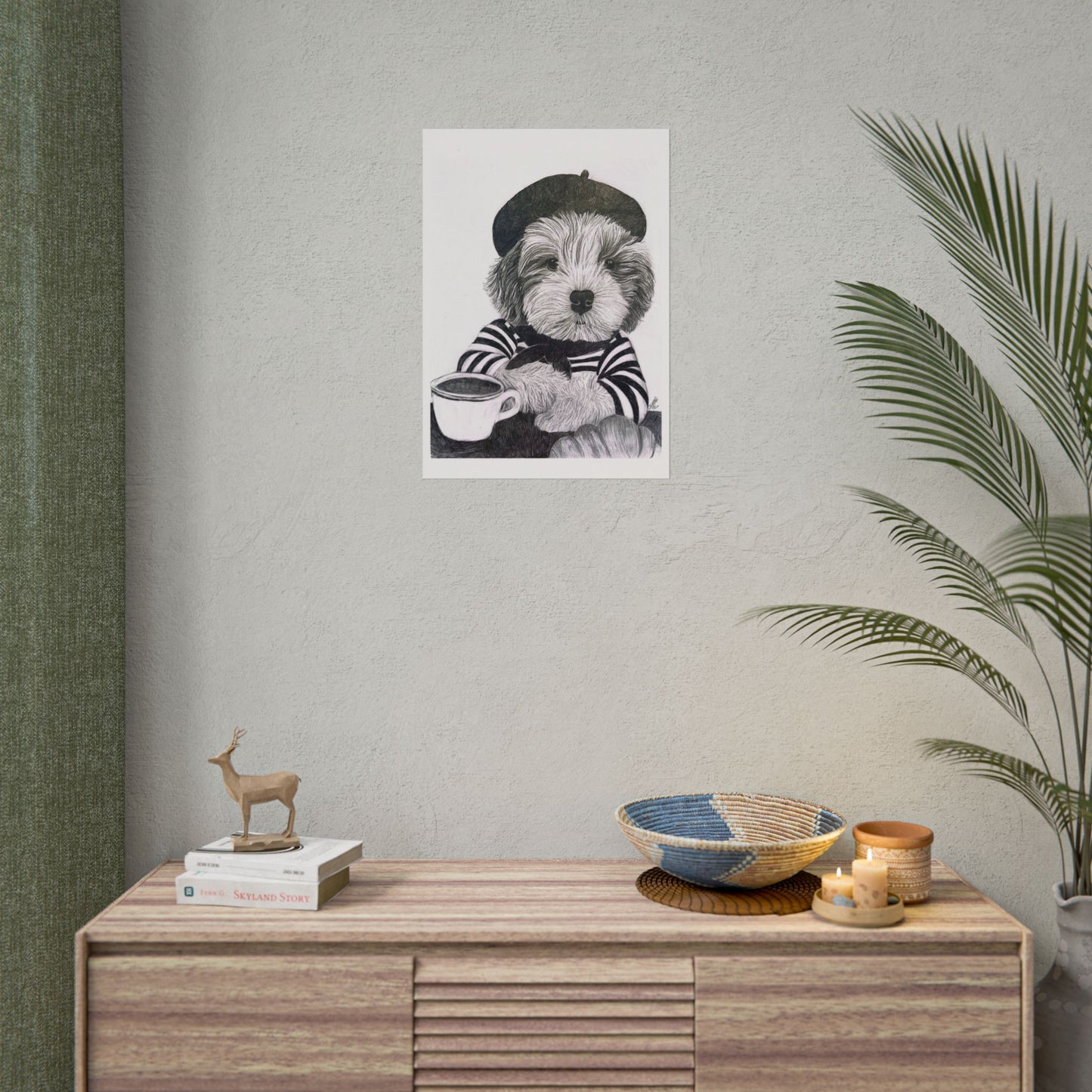Pier — Rolled Art Print