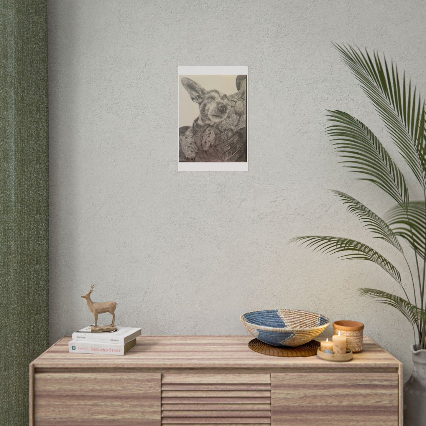 Rolled Poster — love needs no address Wall Art Print