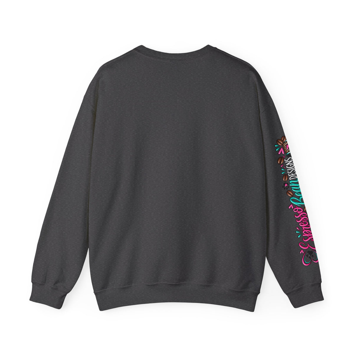 I'm Doing My Best Crewneck Sweatshirt — Cute Girl & Puppy Graphic