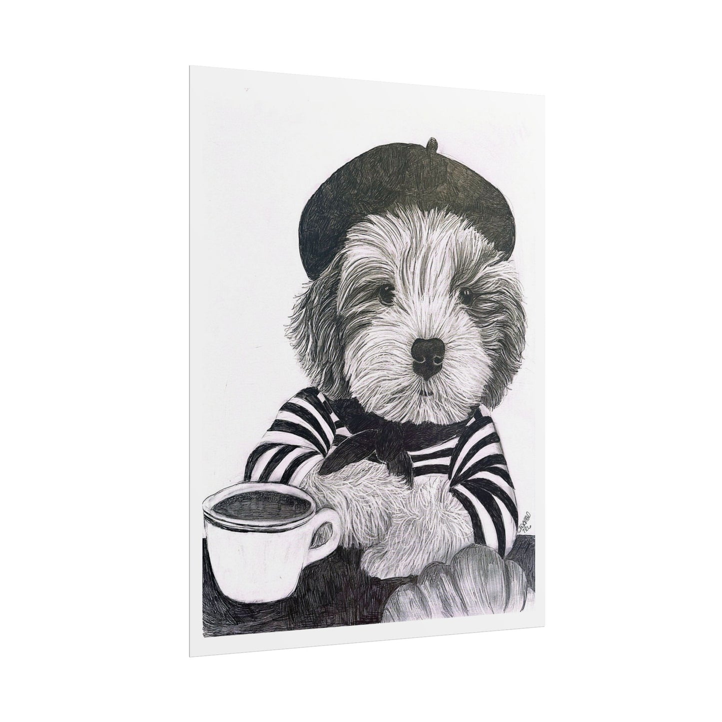 Pier — Rolled Art Print