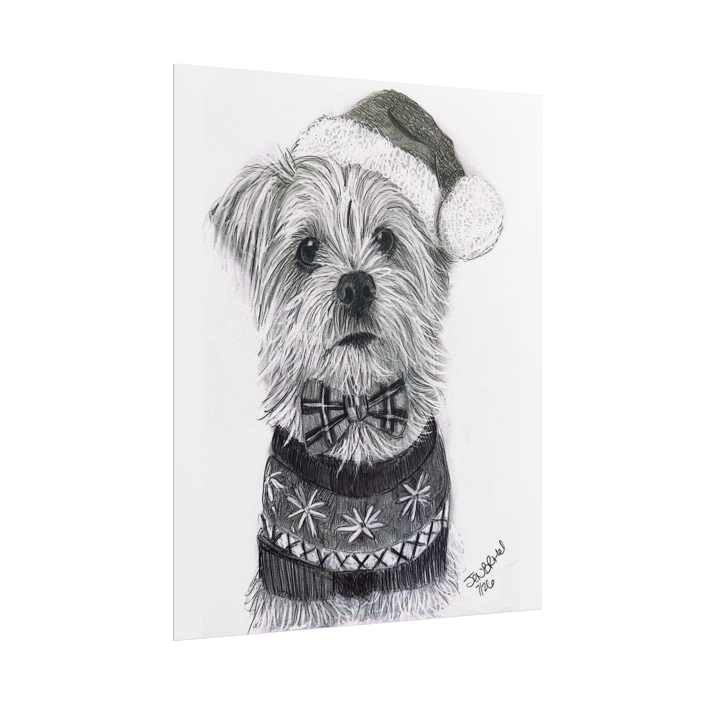 Bixby ready for Christmas poster