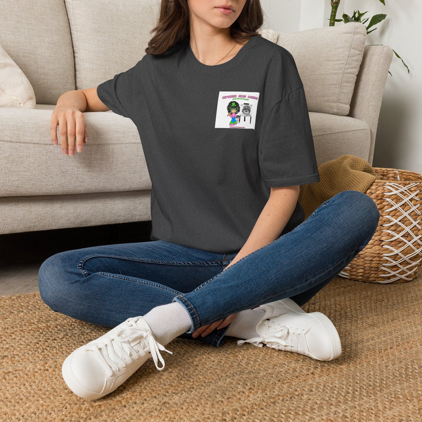 T-Shirt. Not spoiled just loved. Spirit a real rescued doggie