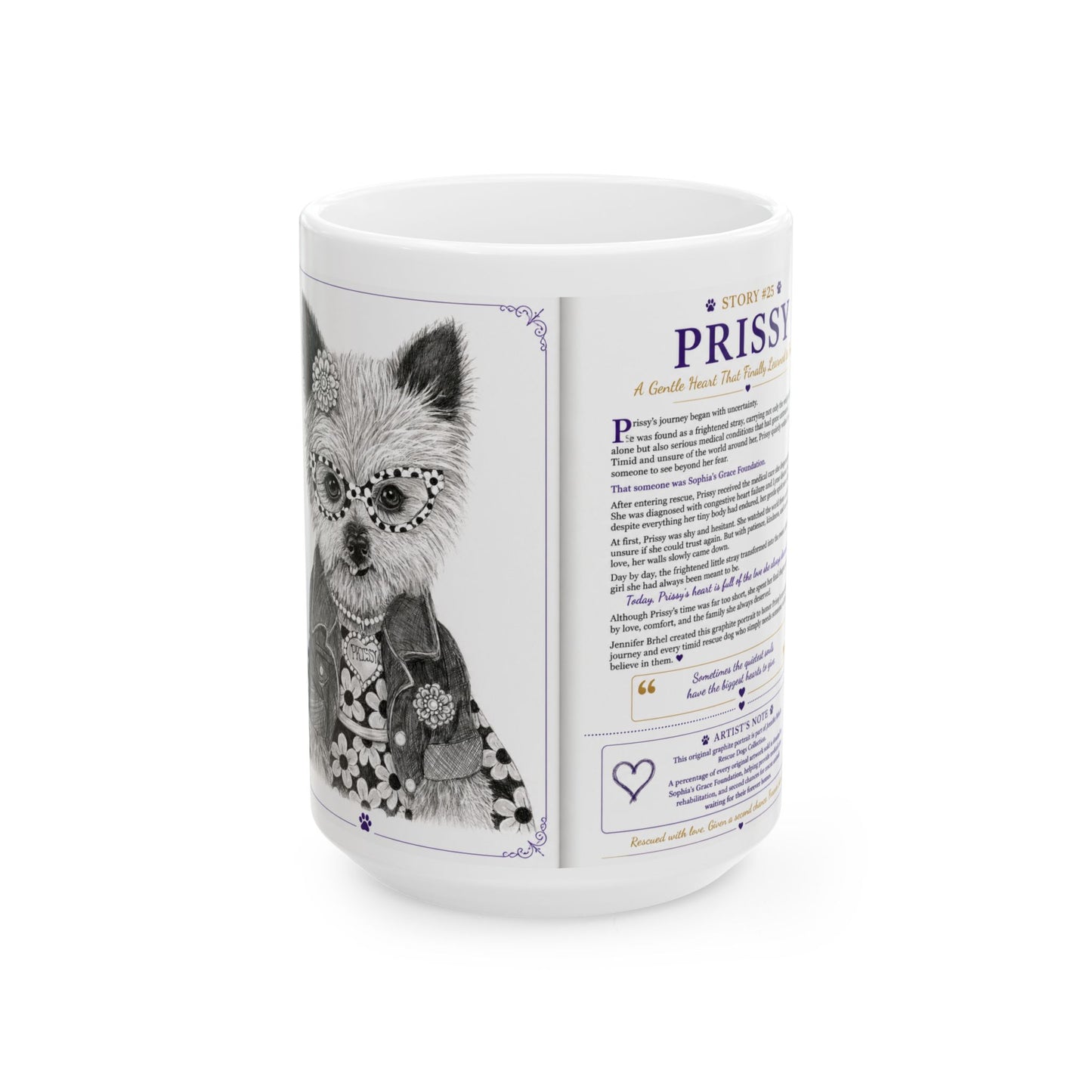 Prissy Ceramic mug (11oz/15oz)