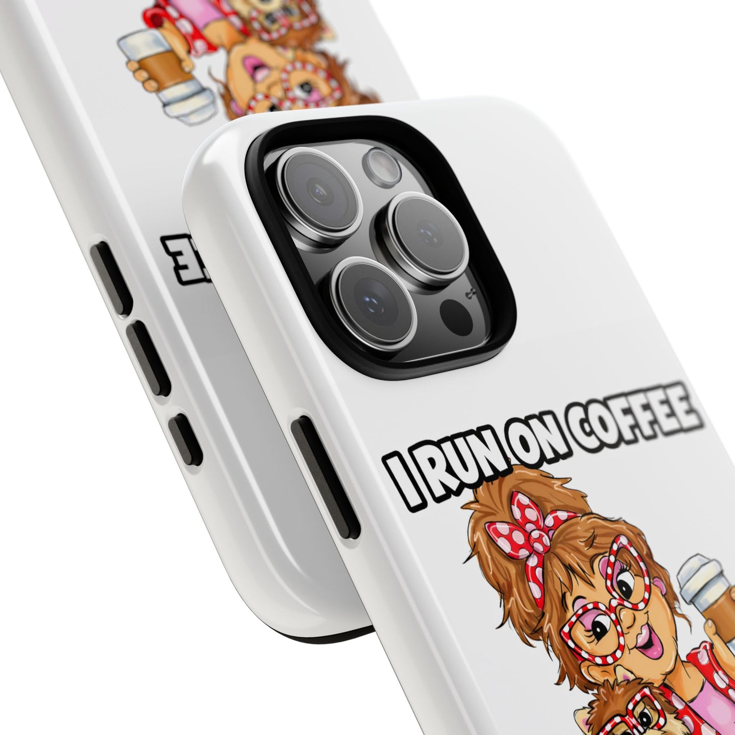 Coffee Lover Phone Case — "I Run on Coffee and Bad Decisions"