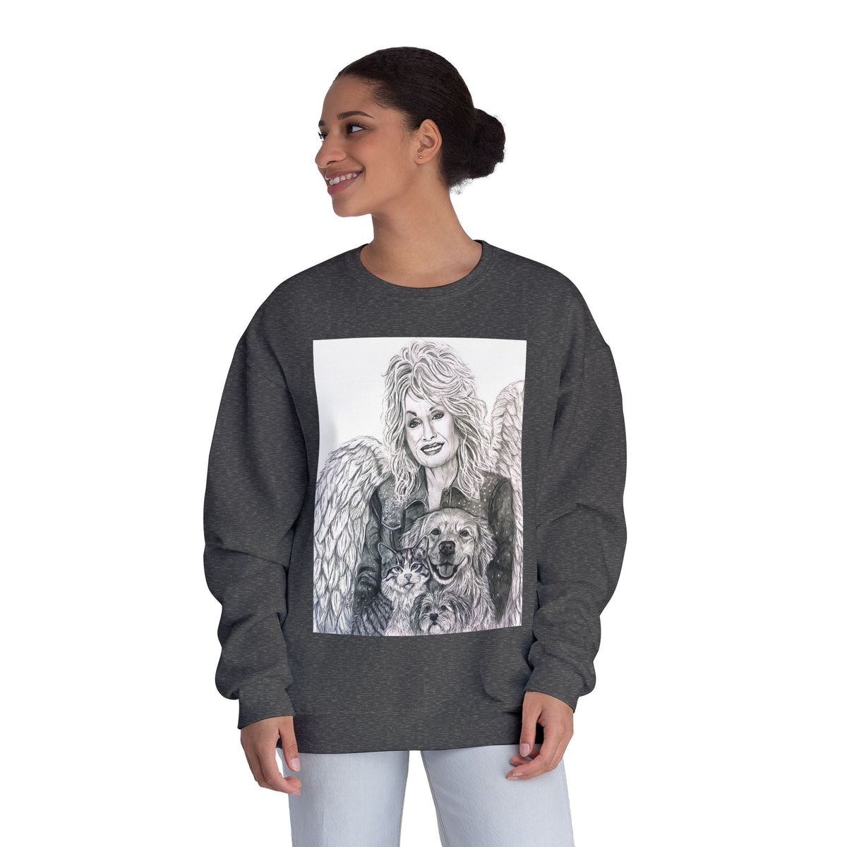 Dolly PartonUnisex NuBlend® Crewneck Sweatshirt