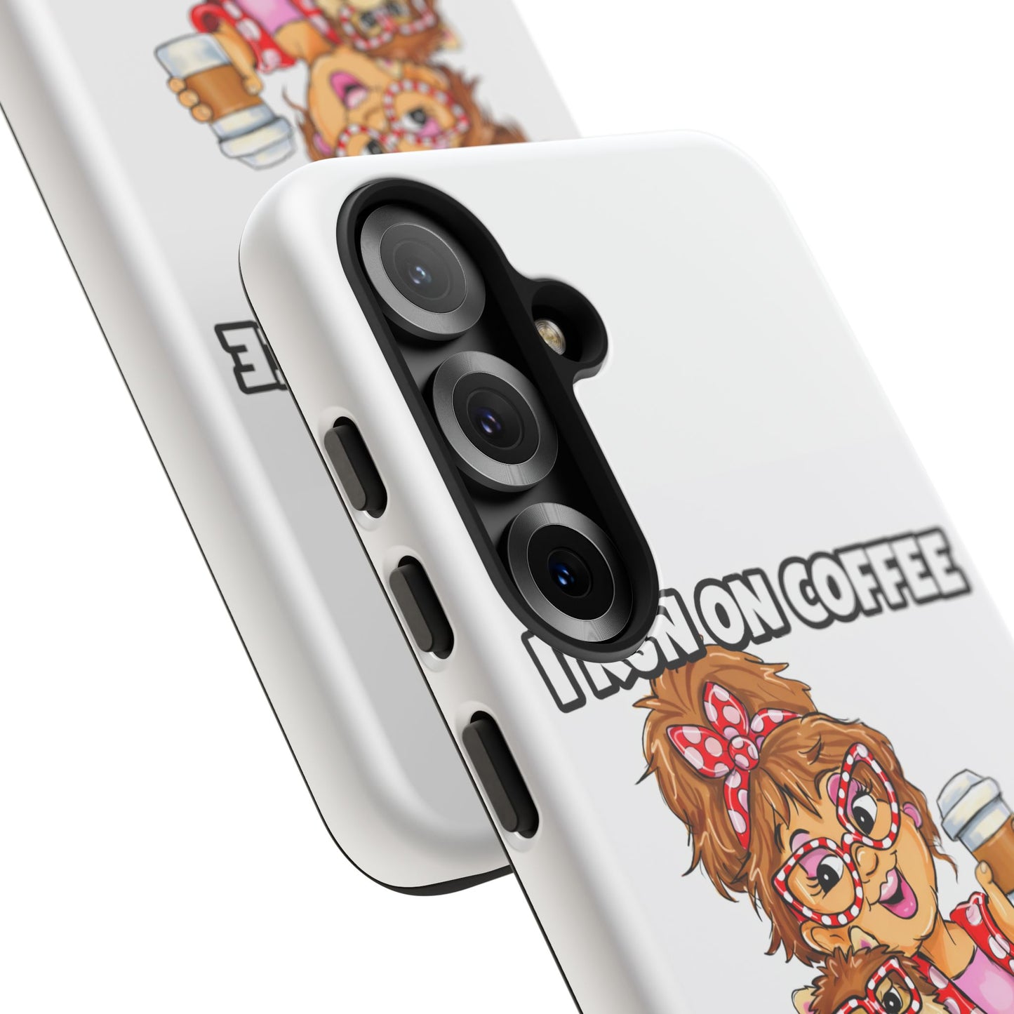 Coffee Lover Phone Case — "I Run on Coffee and Bad Decisions"