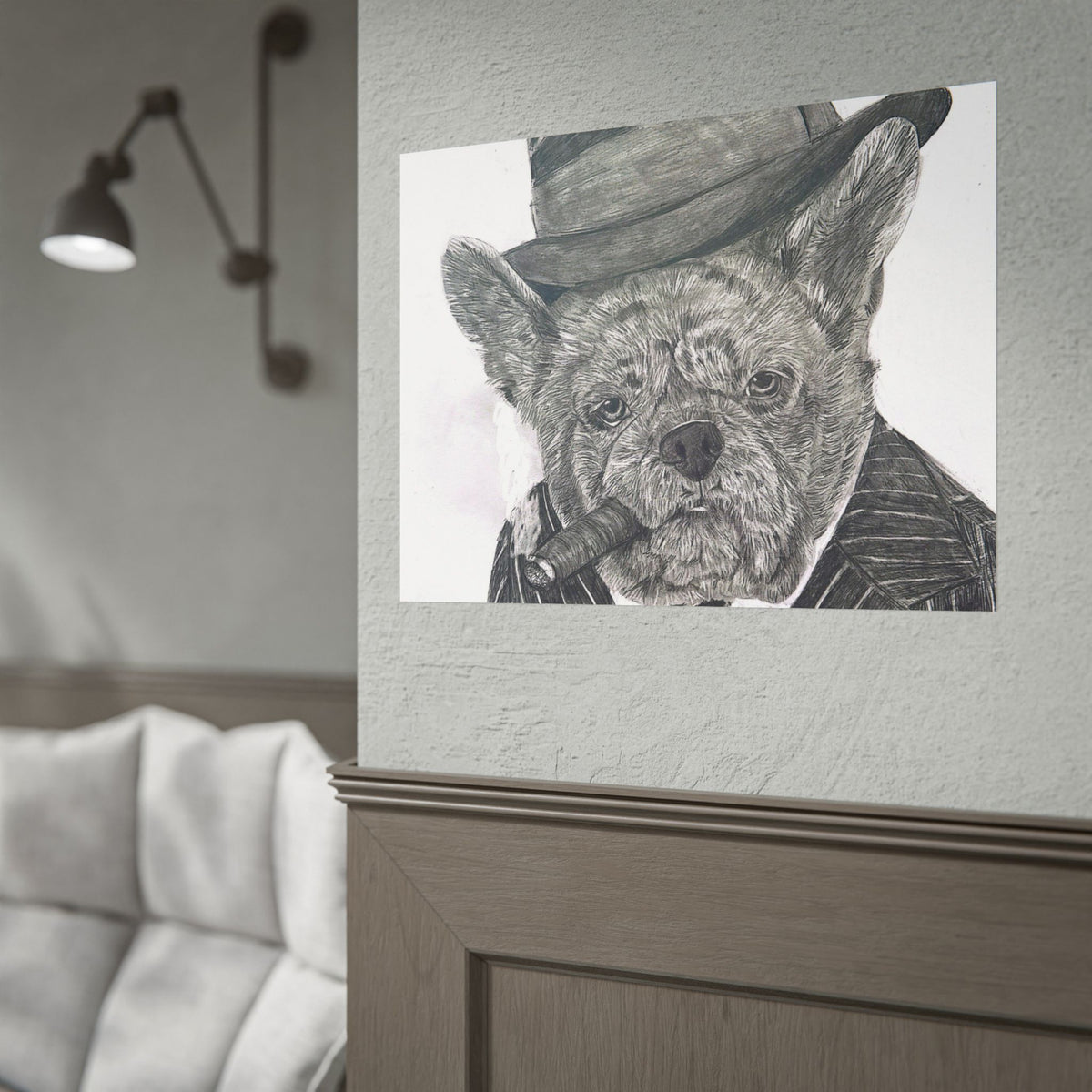 Mr. Beffy  — Rolled Art Print