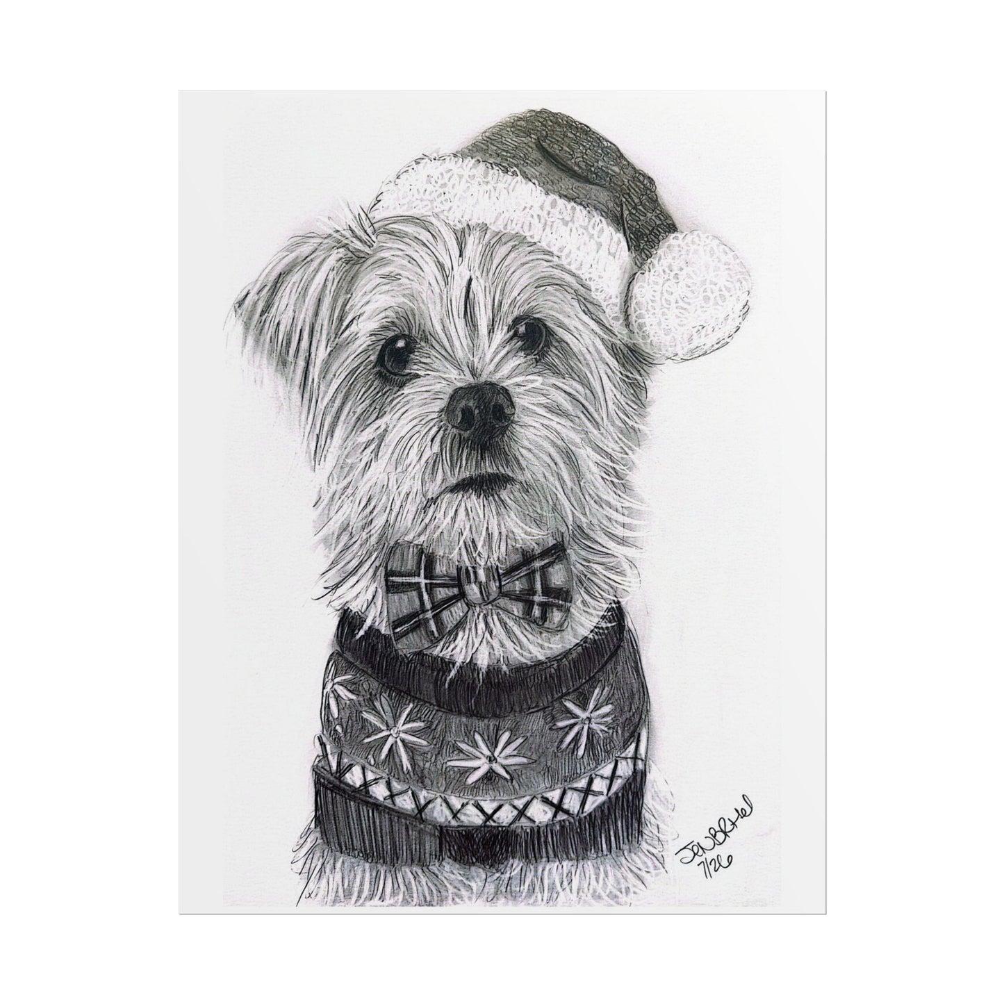 Bixby ready for Christmas poster