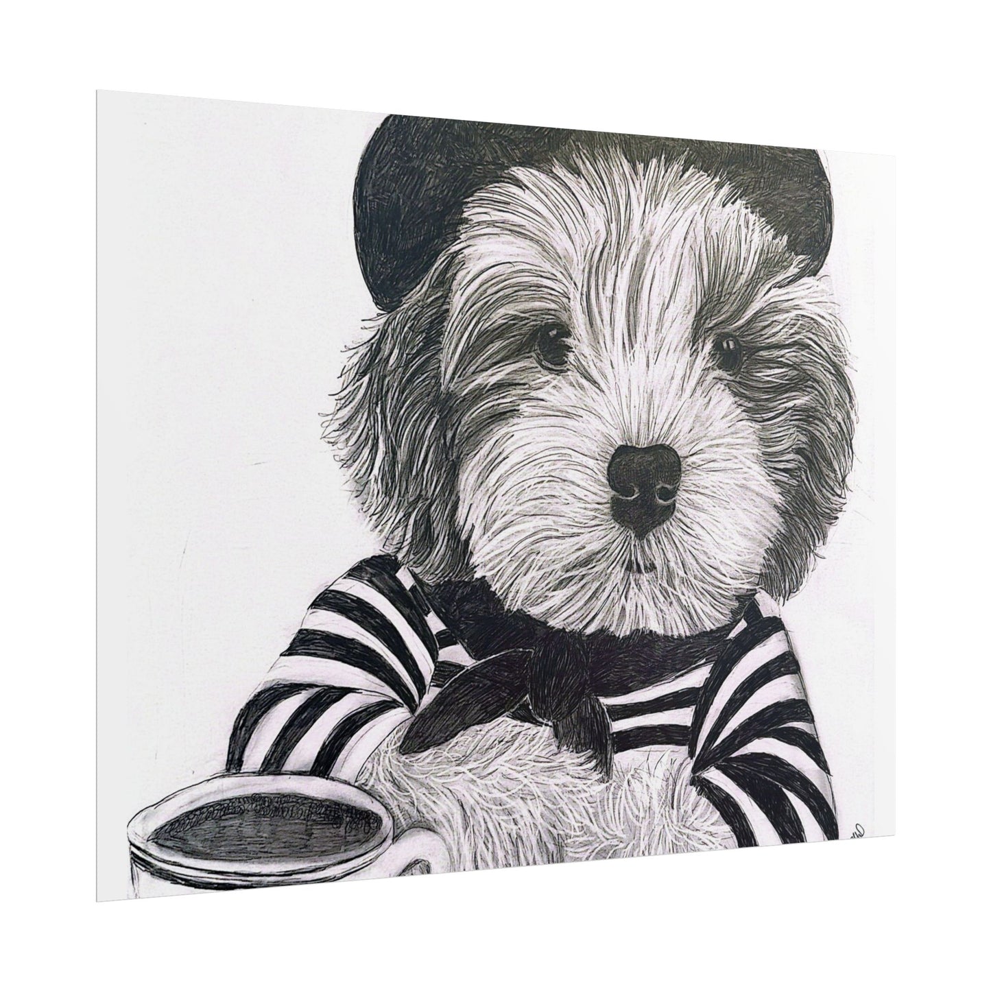 Pier — Rolled Art Print