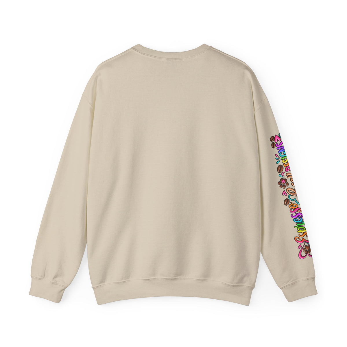 Rainbow Pup Crewneck Sweatshirt — "Love Is My Love Language" Cute Pride Dog Graphic