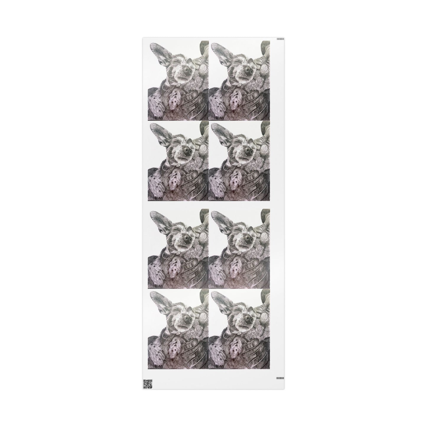 Love needs no address  Wrapping paper