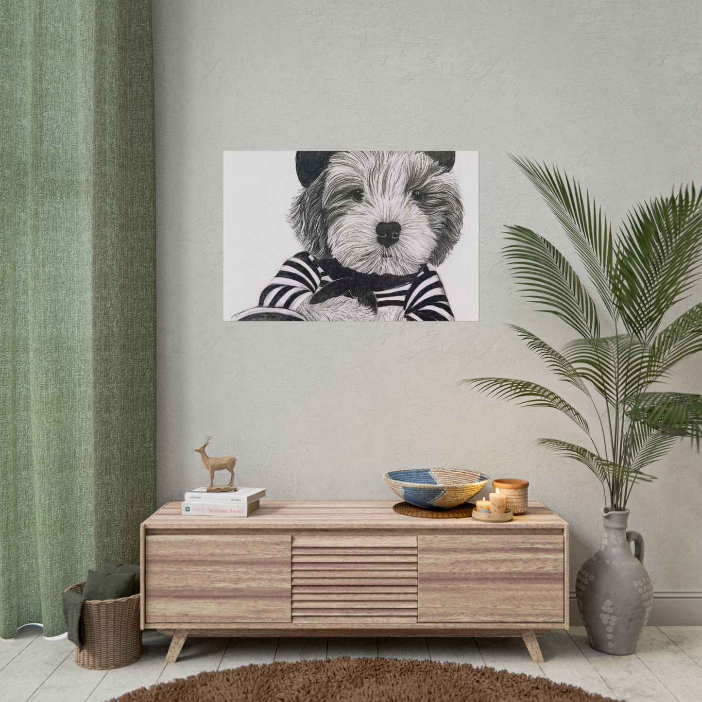Pier — Rolled Art Print