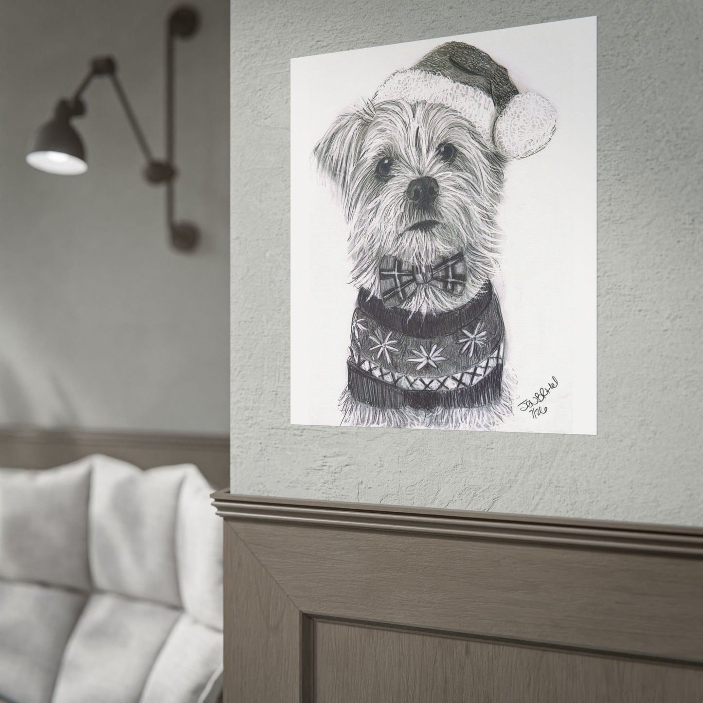 Bixby ready for Christmas poster