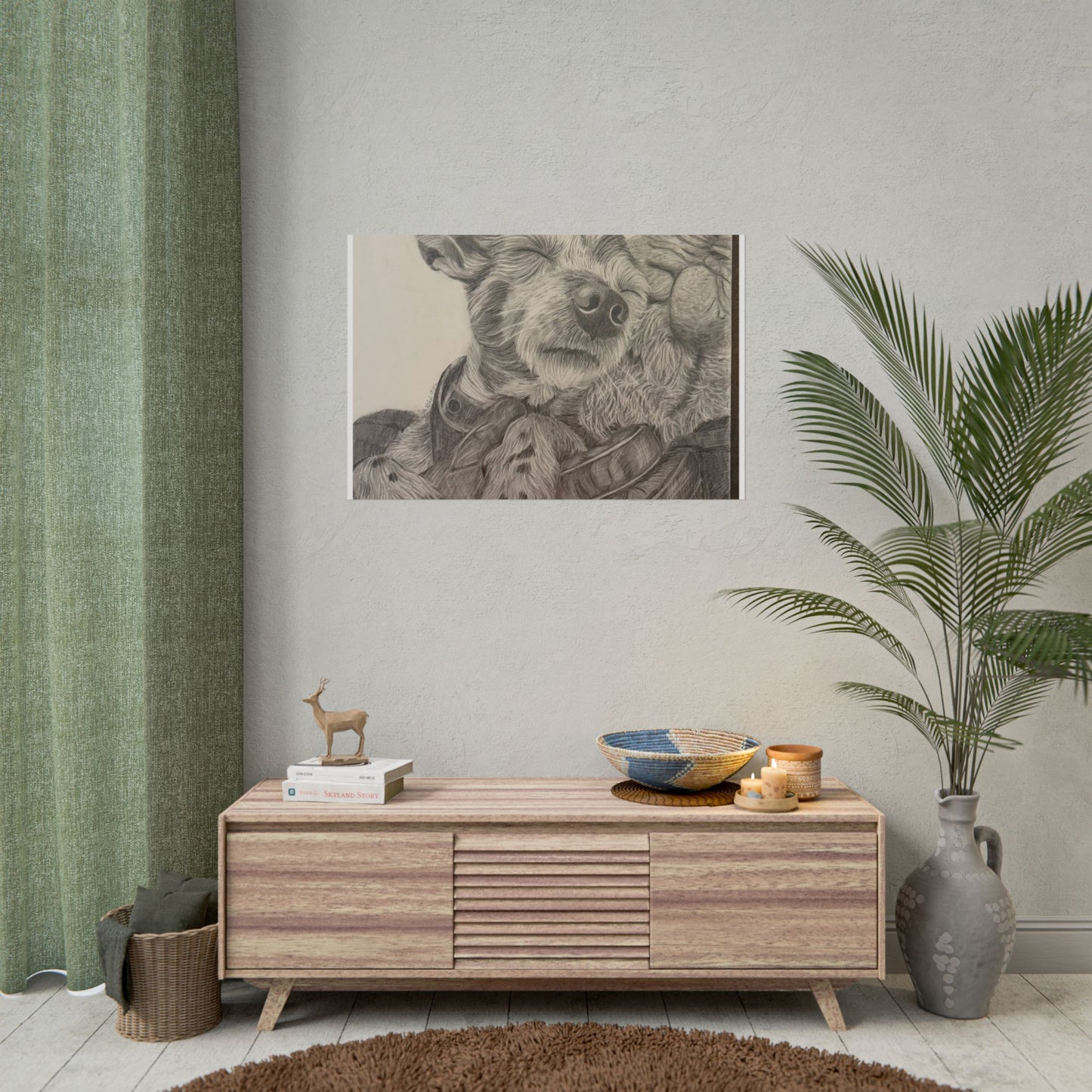 Rolled Poster — love needs no address Wall Art Print