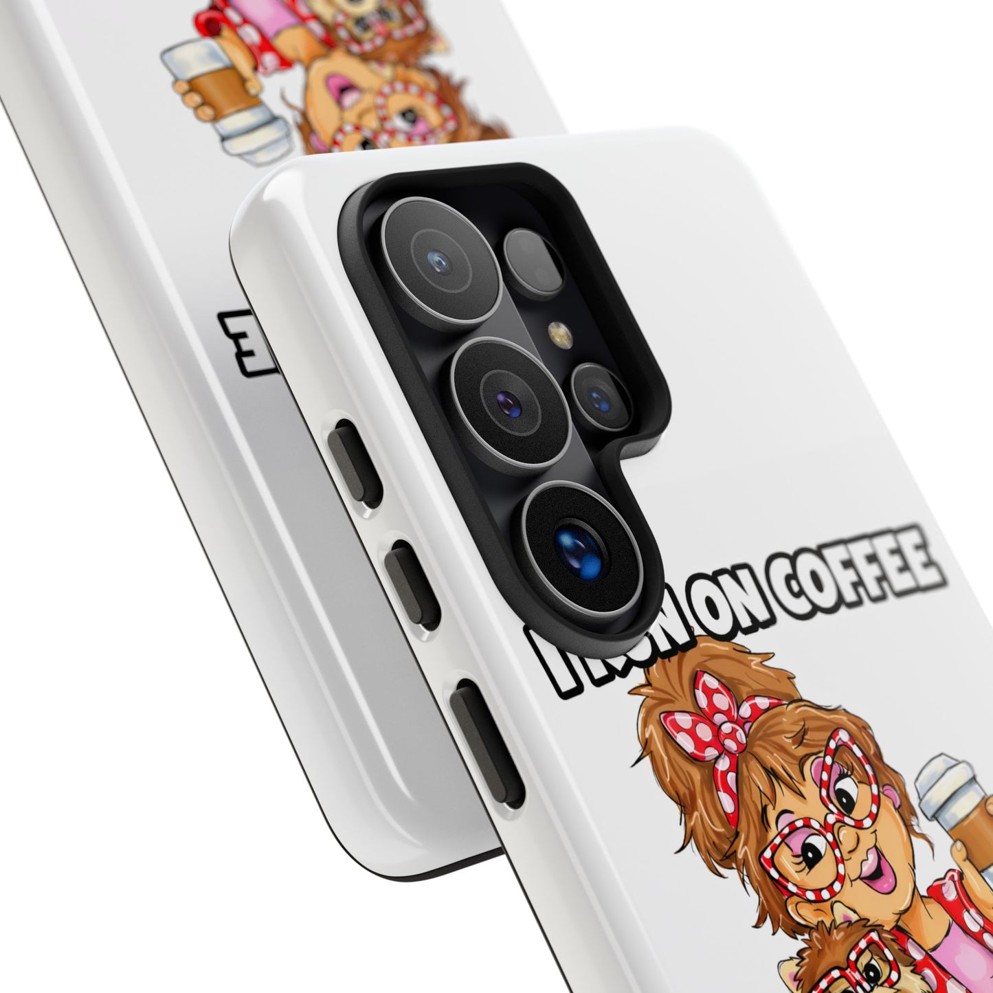 Coffee Lover Phone Case — "I Run on Coffee and Bad Decisions"