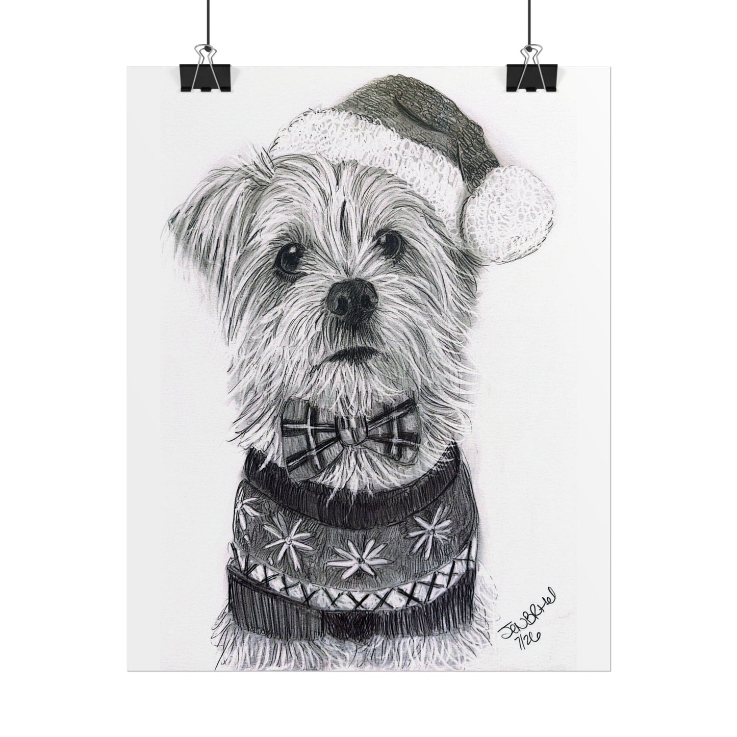 Bixby ready for Christmas poster