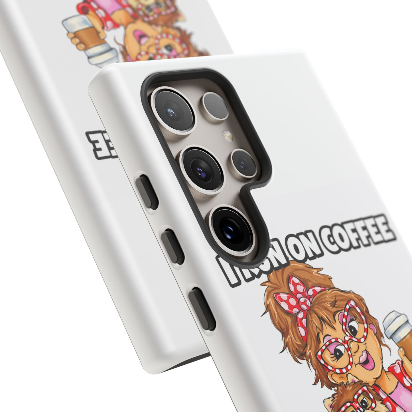 Coffee Lover Phone Case — "I Run on Coffee and Bad Decisions"