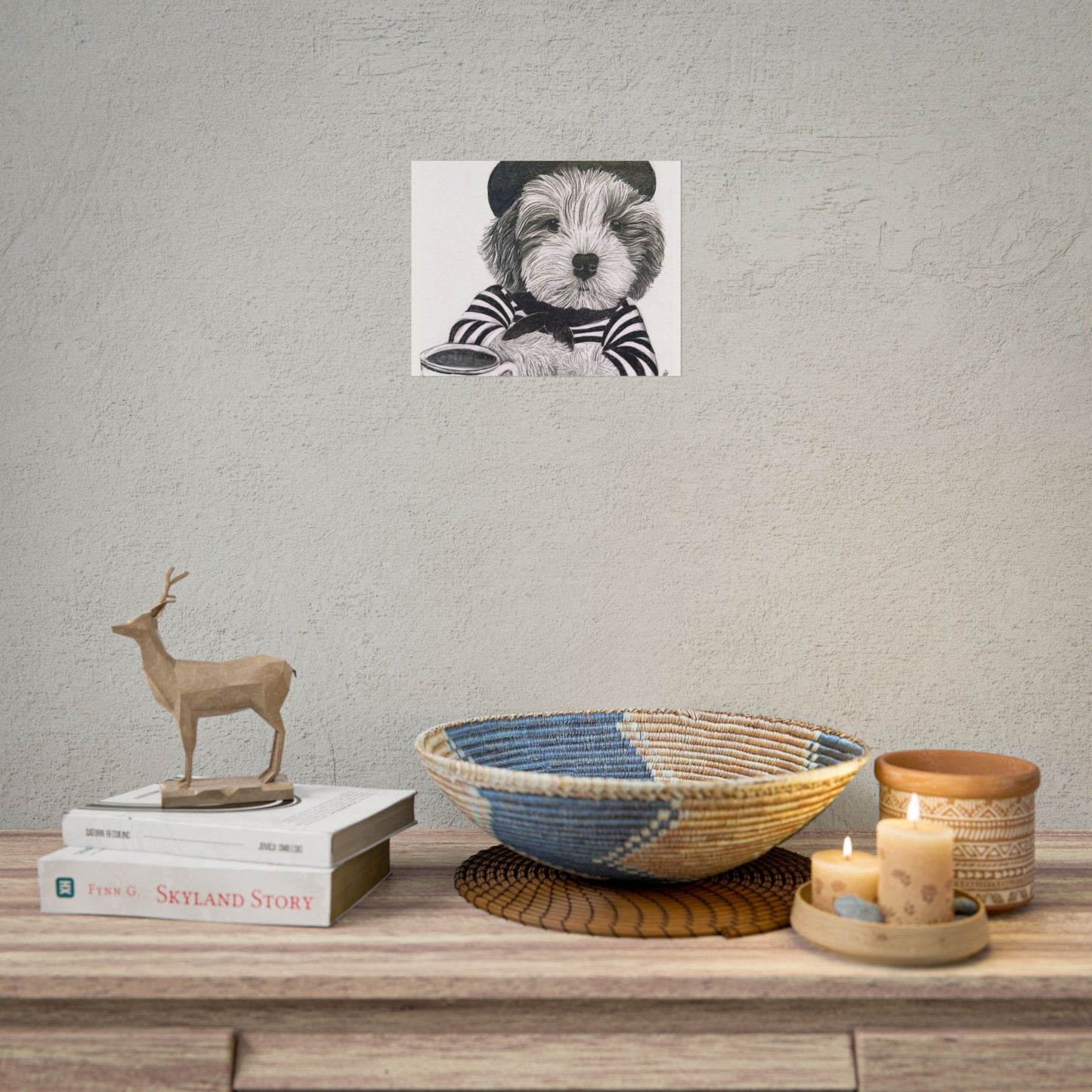 Pier — Rolled Art Print