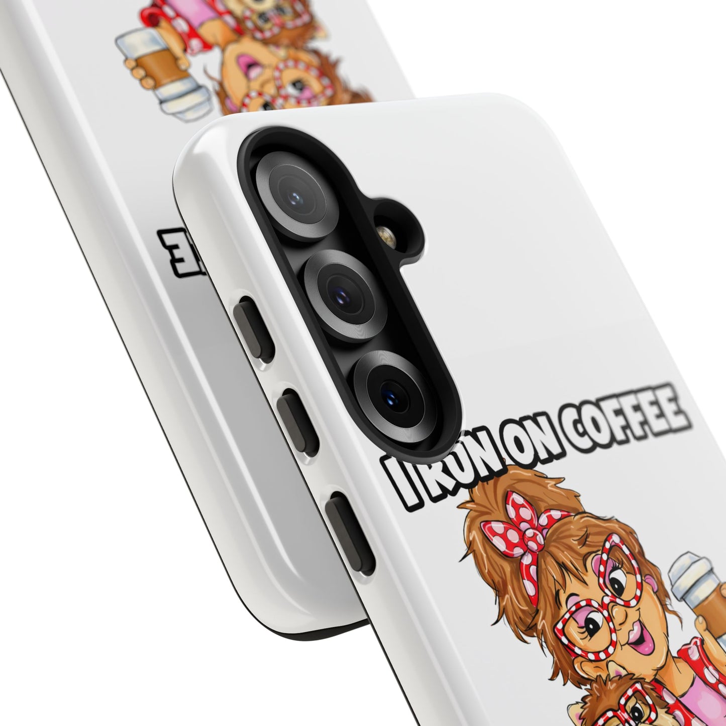 Coffee Lover Phone Case — "I Run on Coffee and Bad Decisions"