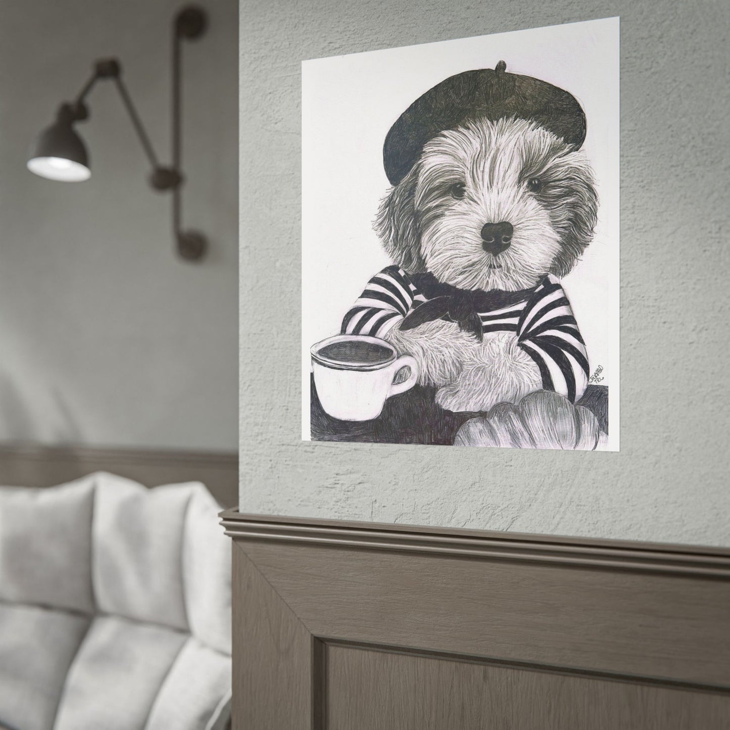 Pier — Rolled Art Print