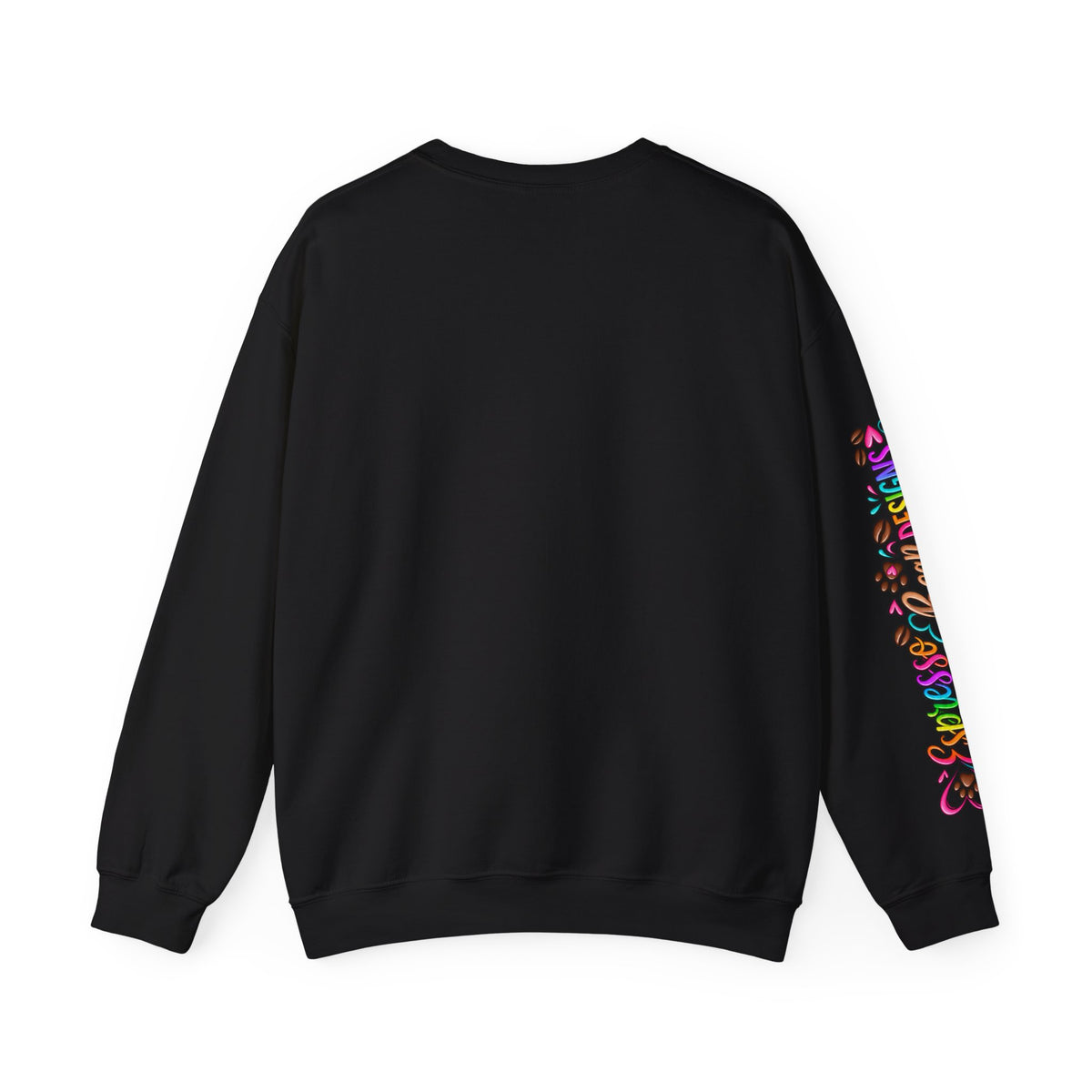 Rainbow Pup Crewneck Sweatshirt — "Love Is My Love Language" Cute Pride Dog Graphic