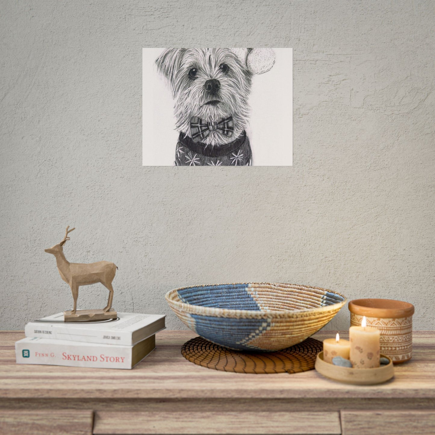Bixby ready for Christmas poster