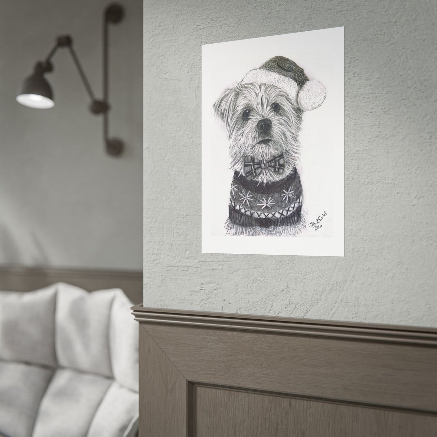 Bixby ready for Christmas poster