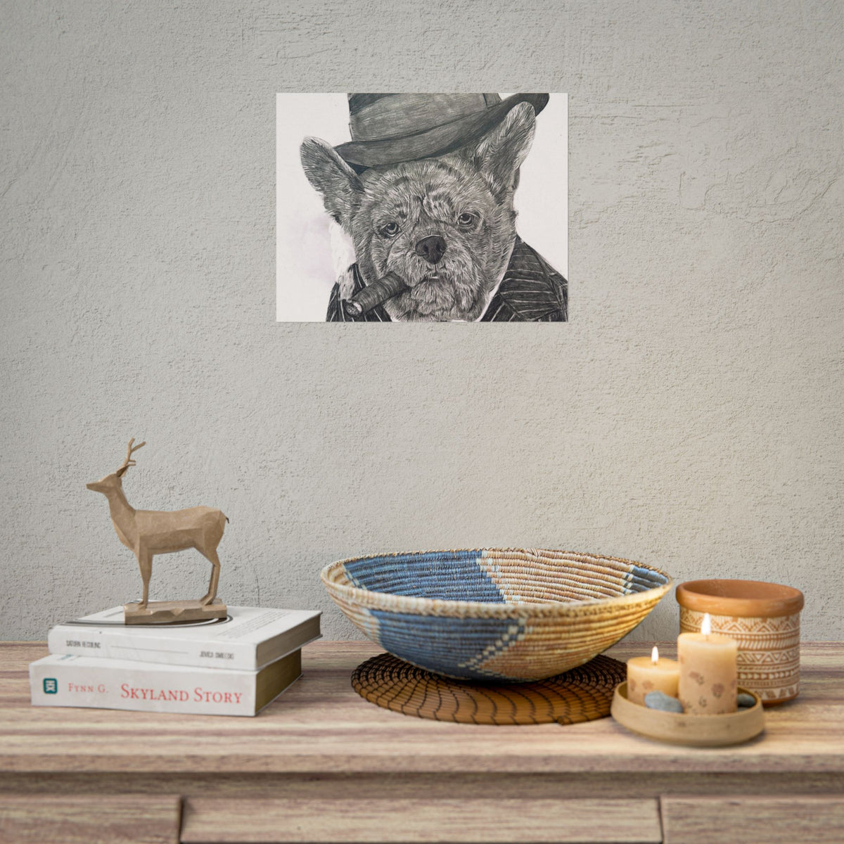 Mr. Beffy  — Rolled Art Print