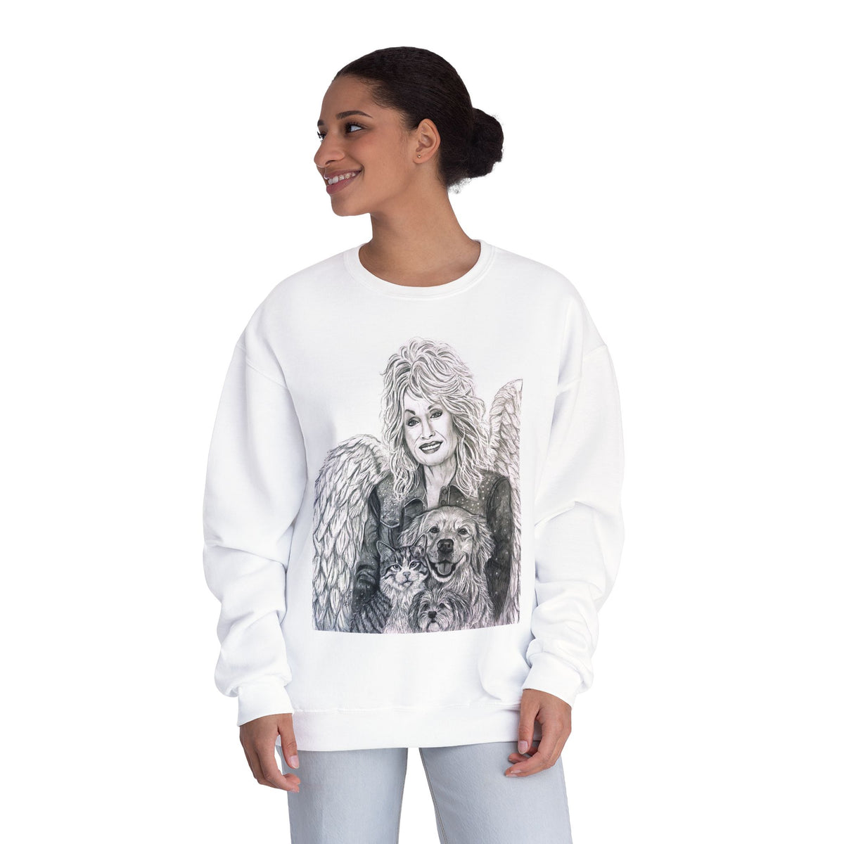 Dolly PartonUnisex NuBlend® Crewneck Sweatshirt