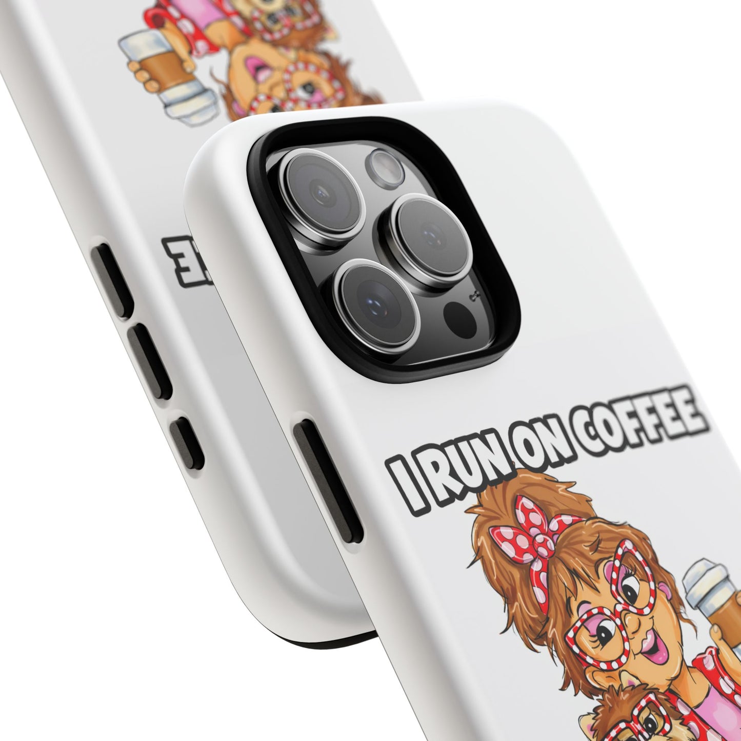 Coffee Lover Phone Case — "I Run on Coffee and Bad Decisions"