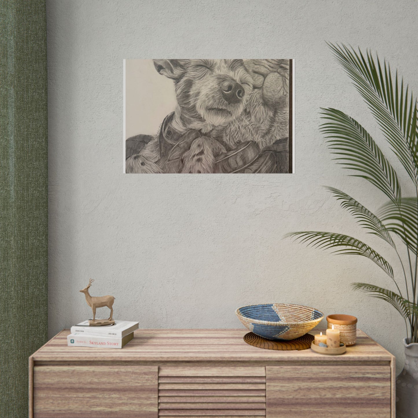 Rolled Poster — love needs no address Wall Art Print