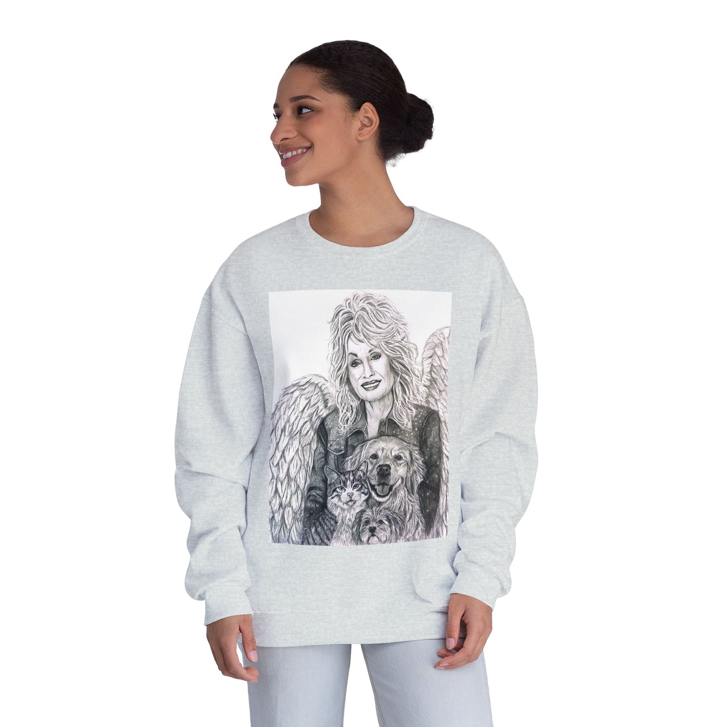 Dolly PartonUnisex NuBlend® Crewneck Sweatshirt