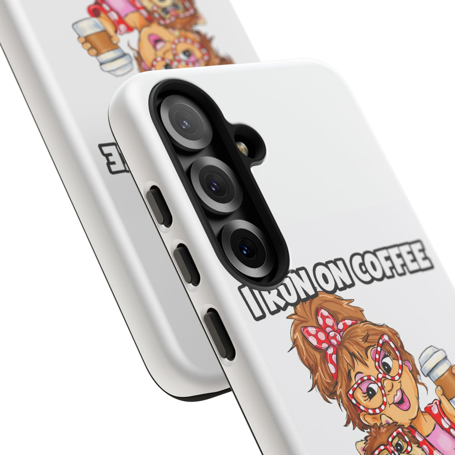 Coffee Lover Phone Case — "I Run on Coffee and Bad Decisions"