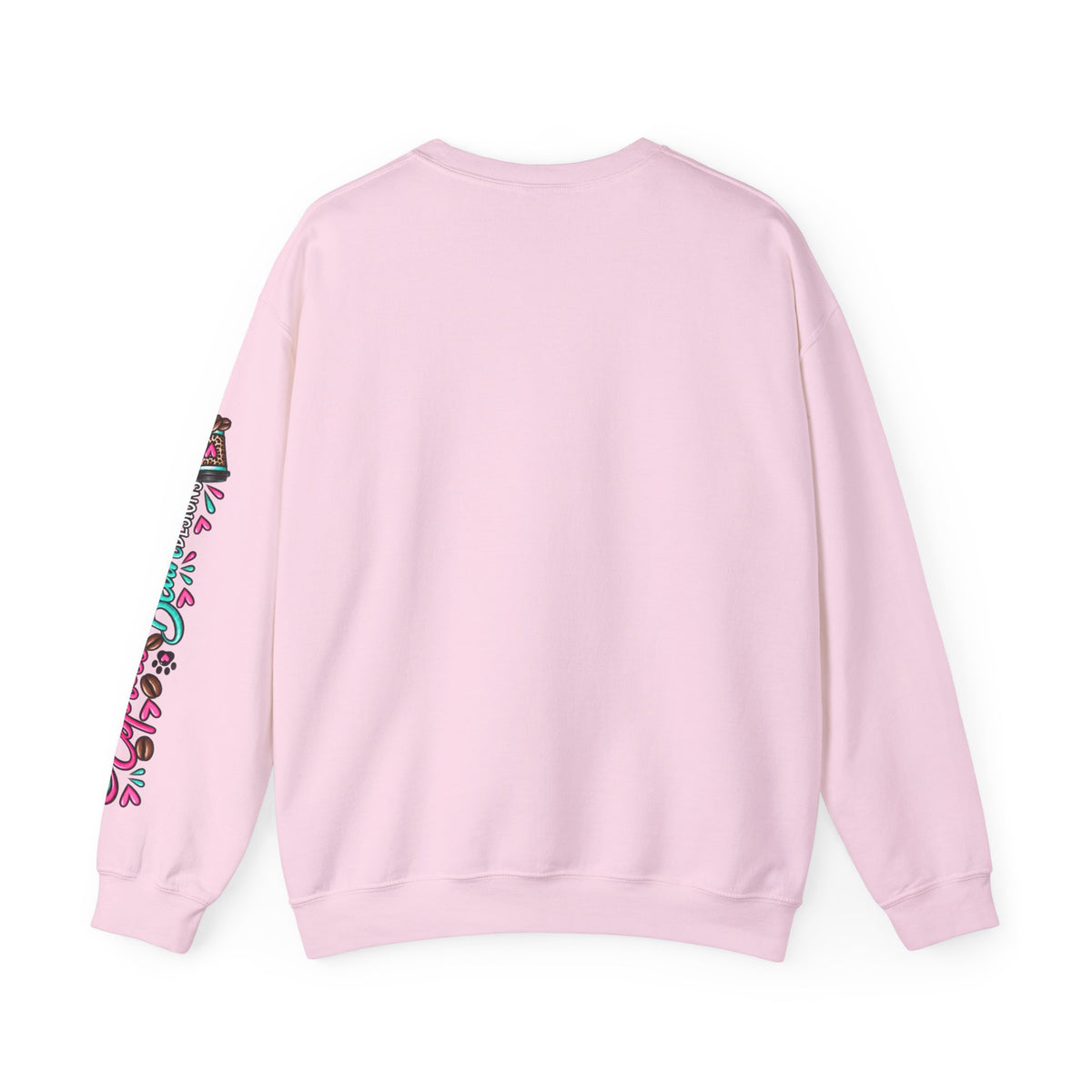Crewneck Sweatshirt — "Running on Caffeine & Bad Influences" Cute