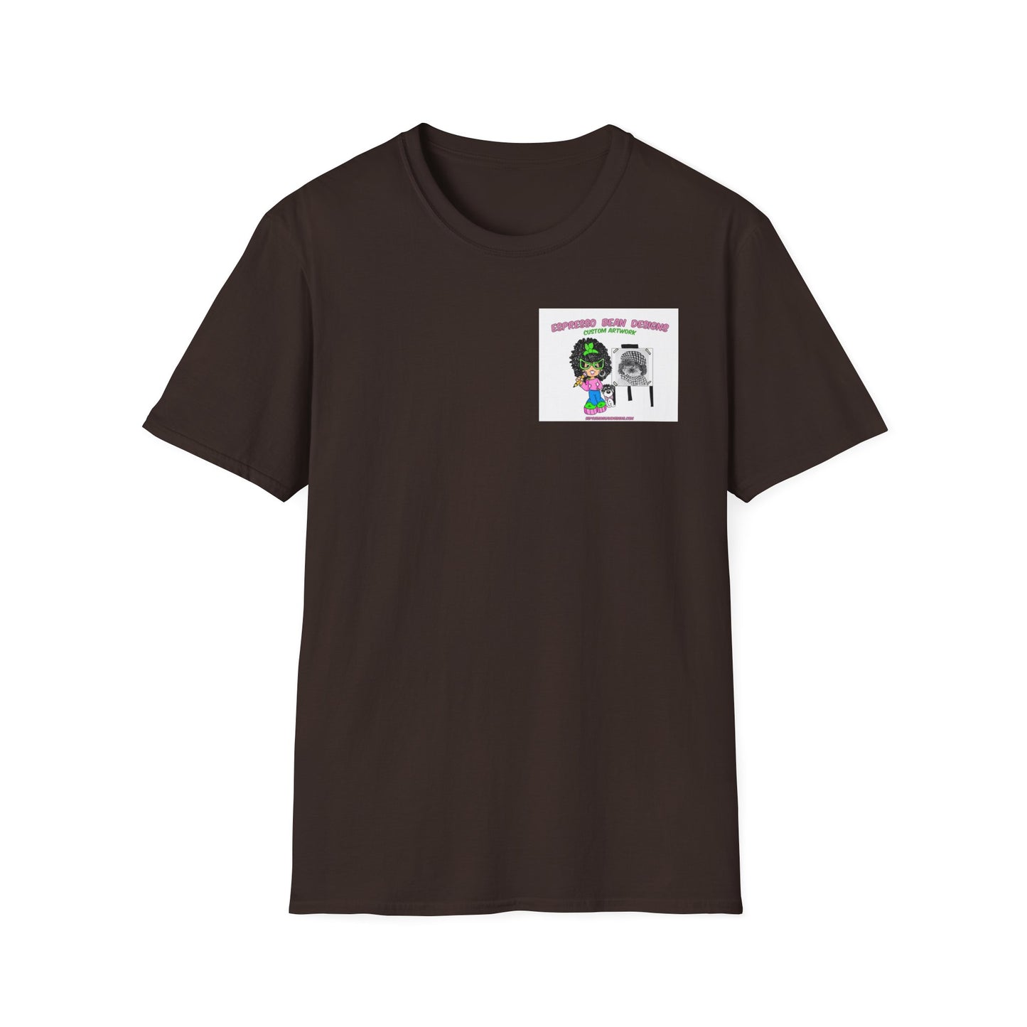 T-Shirt — I run on coffee
