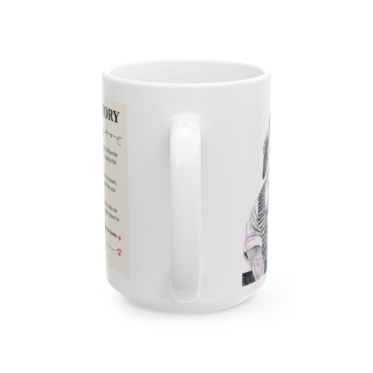 Nelson rescue Ceramic Mug — Inspirational Quote Coffee Cup (11oz/15oz)