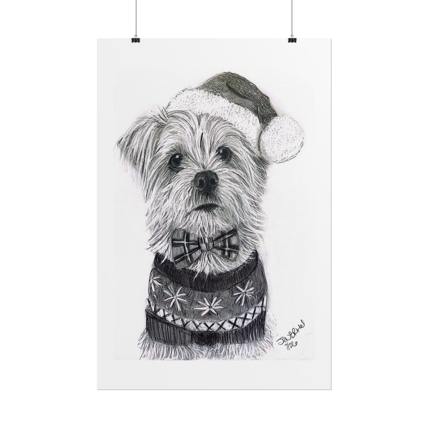 Bixby ready for Christmas poster