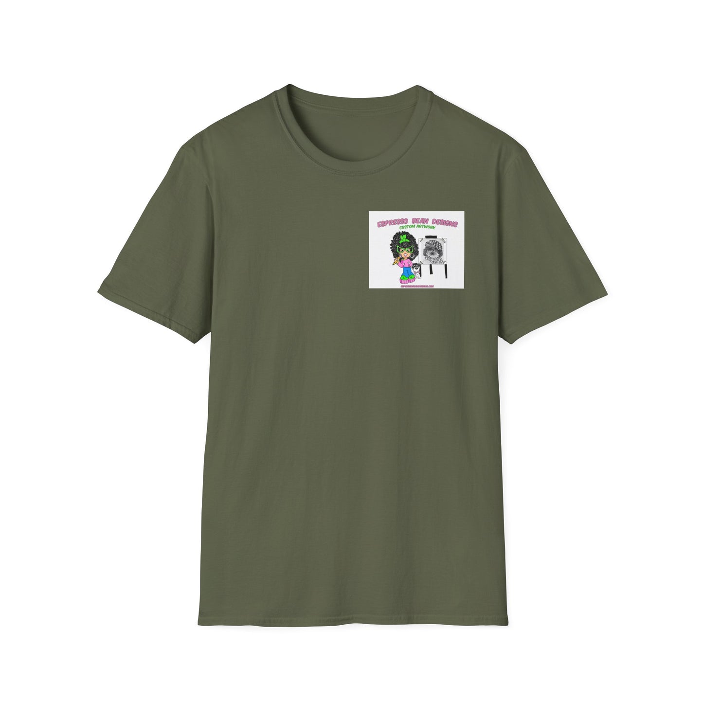 T-Shirt — I run on coffee