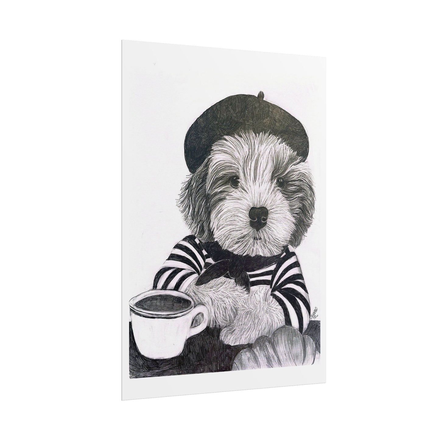 Pier — Rolled Art Print