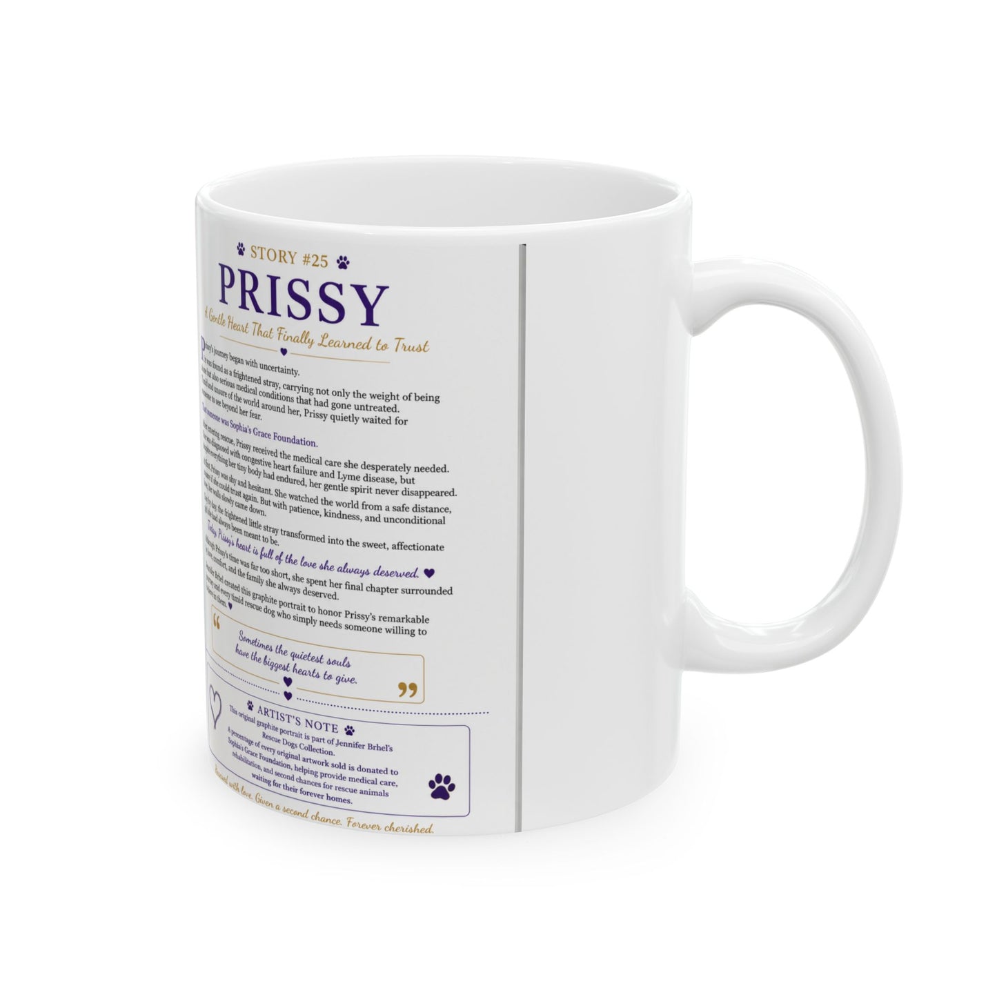 Prissy Ceramic mug (11oz/15oz)