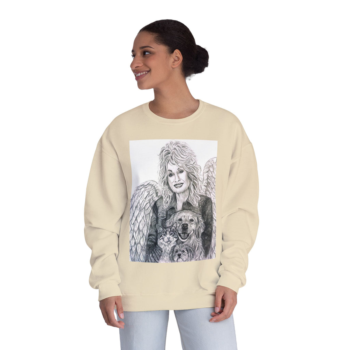 Dolly PartonUnisex NuBlend® Crewneck Sweatshirt